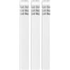 Fondital Radiatore Alluminio Fondital Exclusivo D3 500/100 h. 600 mm - interasse 500 mm - BATTERIA DA 3 ELEMENTI