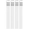 Fondital Radiatore Alluminio Fondital Exclusivo D3 500/100 h. 600 mm - interasse 500 mm - BATTERIA DA 4 ELEMENTI