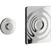 Grohe Pulsante Pneumatico Grohe per Comando a Distanza Scarico Cassetta Incasso Con Placca di Copertura Cieca - 37059000