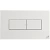 ITS Todini Placca di Comando Its Todini Idea Bianca Dual Flush per Cassette Incasso Idea - 20.15