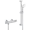 Grohe Miscelatore Termostatico Esterno Doccia Grohtherm 500 con Saliscendi Tempesta 100 - 34796000