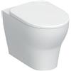 Geberit Vaso Geberit Selnova Premium RimFree a terra Filo Parete con Sedile Soft Close- 501.994.00.1