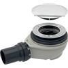 Geberit Piletta Sifone Doccia Geberit d90 con tappo cromato - 150.552.21.1