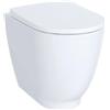 Geberit Vaso Geberit Acanto Rimfree Filo Parete con Sedile Soft Close - 500.824.00.1