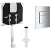 Grohe Cassetta Incasso Grohe con Piastra Cromata e Canotto
