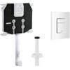 Grohe Cassetta Incasso Grohe con Piastra Bianca e Canotto
