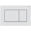 Geberit Placca di Comando Sigma 20 Square Bianco/Cromo per Cassetta Geberit - 115.883.JT.1
