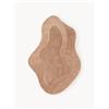 Westwing Collection Tappeto dalla forma organica con motivo in rilievo Kyla - Marrone