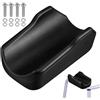 VILLCASE Cuscino Poggia Braccio per Deambulatore Verticale in Pu Nero, Morbido e Confortevole, Accessorio di Ricambio per Rollator Stand-up, Stabilità Migliorata per Anziani