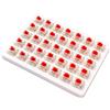 Keychron Z44, interruttore a tastiera, rosso, trasparente