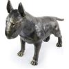 Art-Dog Bull Terrier - Statua di cane a grandezza naturale, scala 1:1, statua da giardino di Art-Dog