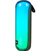 Partystrolche Altoparlante Bluetooth illuminabile da 30W, rivestito in tessuto, stile militare