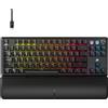 Corsair K70 PRO TKL, con cavo, USB, tasti meccanici magnetici, QWERTY, LED RGB, nero