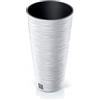 Prosperplast Vaso alto con riserva acqua 7,5 L blanco - FURU