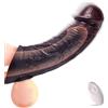 CSEDF-CRYP Guaina Fallica con Anello Vibrante, Guaina Pene Vibratore per Uomo, Allunga Estensore Prolunga Pene Indossabile Uomo, Allungamento del Pene Maschile, Sex Toys Sessuali per Uomini Sexytoysys Coppia