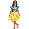 Disguise Disney Costume Biancaneve Standard Bambina, Vestito Principessa Disney Ufficiale Bambine Disponibile Taglia S, M
