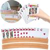 Royouzi 2 Supporto carta da Gioco in Legno, Porta Carte per Bambini, Anziani, Adulti, Disabili