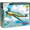 Zvezda Modellino Aereo German Fighter Messerschmitt BF-109 F2 Scala 1:144