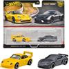 Hot Wheels - Cultura automobilistica premium - Real Riders (Porsche 993 GT2 & Porschr 718 Cayman GT4)/Giocattoli