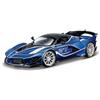 Burago Bburago Ferrari FXX-K EVO: modellino auto in scala 1:18, serie Ferrari Race & Play, porte, bagagliaio e cofano mobile, blu (18-16012B)