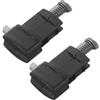 TEMPNAP 2pezzi Pvc Maniglia di Ricambio per Valigia Asta Telescopica Resistente con Meccanismo di Bloccaggio per Riparazioni di Bagagli e Viaggi