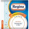 Regina Cinquestelle - 1 Confezione da 43 Tovaglioli a 2 Veli, Versatili ed Eleganti, Raffinate Decorazioni, 100% Pura Cellulosa Certificata FSC