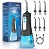 SURFOU Idropulsore Dentale Portatile Oral Idrogetto per Pulizia Denti, Professionale Elettrico Water Flosser Irrigatore Orale Doccia con Pulitore Getto Acqua, Idropulsore da Viaggio Idropulitore