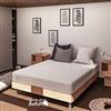 Baldiflex Emporio Materasso Matrimoniale Memory Plus Top Air Misura 160 x 190 x 25 cm Ergonomico 7 Zone Differenziate Sfoderabile Silver Safe