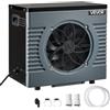 VEVOR Pompa di Calore per Piscina Fuori Terra Riscaldatore Elettrico per Piscina max. 18 m³ COP max. 5,29, Pompa di Calore Temperatura di Riscaldamento tra 15-40 ℃ Potenza Nominale 4920 W