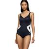 Triumph Summer Allure OP Costume da Bagno Intero, White-Dark Combination, 50 da Donna