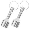 Holibanna 2pezzi Magnetic Keychain Tester Strumento Per e Monete Facile Trasportare Capacità Estrazione Per Utilizzo
