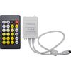 V-TAC VT-24172 Controller Dimmer IR per Strip LED CCT 12-24V DC con Telecomando a Infrarossi