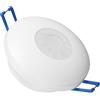 V-TAC VT-81044 Sensore di Movimento PIR 360° da Incasso o Plafone Bianco Max 600W 8 m IP20 24109