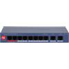 Dahua CS4010-8ET2GT-110 Switch Cloud Managed 10 Porte con 8 PoE 110W, 2 Gigabit Uplink, Hi-PoE 90W e VLAN
