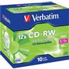 Verbatim Verbatim CD-RW 700MB, Pack de 10 Unidades (CD)