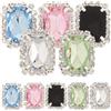 PACKOVE 10 Pezzi Clip Gioiello Per Scarpe Con Strass Decorazioni Vintage Per Lacci Scarpe Accessori Donna Casual E Sportive 1 Pollice