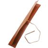 ULDIGI Borsa per Bacchette per Percussioni in PU, Custodia Porta Bacchette Portatile, 2 Scomparti per Performance Stage