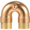 BESPORTBLE Gomito Piccolo in Ottone per Tromba Collo Curvo Accessorio di Ricambio Portatile e Leggero Parte per Riparazione Strumento Musicale Decorazione Elegante per Musicisti