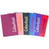 Colourbook Confezione 6 Quadernoni A4 Italiano Rigatura A Righe Con Margine Per Prima E Seconda Elementare, 100 Pagine Carta 100g, Copertina In PPL Impermeabile Colori Assortiti