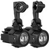 ODKBFG Faretti Moto Per BMW Per R1200GS R 1200 GS Per Adventure LC 2014 2015 2016 Moto Fendinebbia Anteriore Luci Di Guida A Led(Light with bracket)