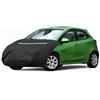 A ABSOPRO Copertura Auto Copri cofano Per Regular Car Taglia M 210D Sino-Chemical Cotton 273 cm L Fascia Riflettente Copertura Esterna Impermeabile Protettiva Nero