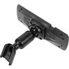 AKOOSY Supporto per Dash Cam in Abs Nero, Staffa per Specchietto Retrovisore Compatibilità Ampia e Stabilità Affidabile, per Auto