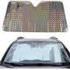 Lanmijia Parasole Auto Parabrezza, 140x70cm Pieghevole Universale, Protezione UV 99%, Riflettente 5 Strati per Auto SUV Camion, InterniAuto per Estate