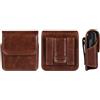CFKNDBP Compatible avec Samsung Galaxy Z Flip 7/6/5/4/3/2/5G Fondina da Cintura Pelle per Smartphone, Uomo Marsupio Cintura Custodia per Cellulari Compatible avec Motorola RAZR 5G/60/60 Ultra/50/50 Ultra