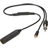 Audioproject A411 - DAB Antenna Amplificatore splitter MCX su DIN FM, splitter antenna autoradio digitale radio DAB+ Plus adattatore per auto spina