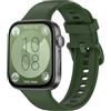 Wowstrap Cinturini in silicone per cinturino Huawei Watch Fit 3,cinturino sportivo morbido e traspirante per Huawei Watch Fit 3 uomo/donna, cinturino sportivo impermeabile regolabile per Huawei Smartwatch Fit3