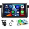 Inefala 4+128G Autoradio per BMW E46 1999-2005 Android 15 mit 9'' In-Cell Schermo Soporta Wireless Carplay und Android Auto Mirror Link Radio FM/RDS GPS WIFI Bluetooth SWC