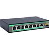 LINOVISION Switch PoE gestito cloud 2.5G con Uplink SFP 10G, budget PoE 130W, IEEE802.3af/at, rete ad alta velocità 2.5G per giochi online, AP WiFi 6, ufficio