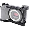 NICEYRIG Gabbia per fotocamera mirrorless Alpha A6700, con foro QD, guide NATO e supporti cold shoe - 567