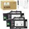 JoyPrinting T2950 Scatola di manutenzione compatibile per Epson C13T295000 Maintenance Box Nero per Workforce WF-110 WF‑110W